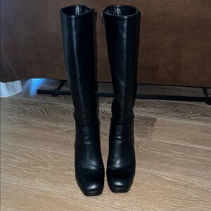 Knee High Block Heel Boots 👢